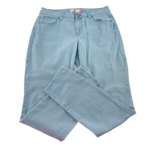 Cabi Jeans Women's Curvy Skinny Size 8 Light Blue Green Denim